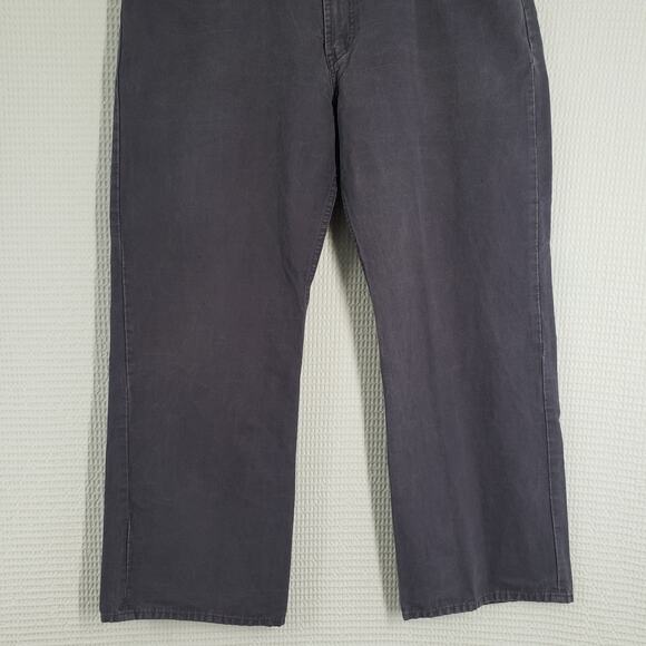Vintage Perry Ellis America Jeans Men 38x30 (Actual 35x27) Gray Relaxed Straight - Picture 13 of 16